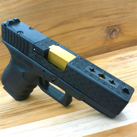 louis vuitton glock 19|Custom LOUIS VUITTON Glock 19 slide. .